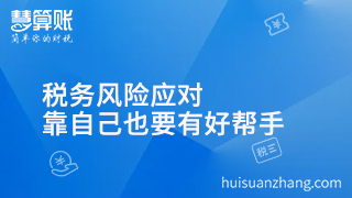 税务风险应对 靠自己真的就可以解决吗？
