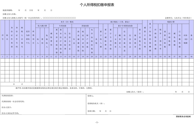 国家税务总局发布公告 明确全面实施新个税法若干征管衔接问题 国家税务总局发布公告 明确全面实施新个税法若干征管衔接问题