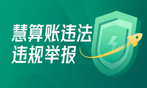 慧算账违法违规举报说明